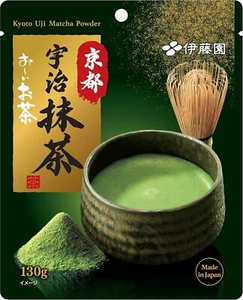 Itoen Kyoto Uji Matcha Powder 130g | 100% Japanese Green Tea | 65 Servings | - Picture 1 of 6
