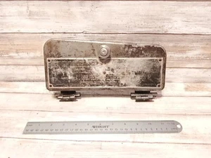 1956  IHC International Truck  R 160 Glove Box Door Hinges Button Latch OEM - Bild 1 von 24