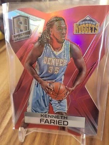 2014-15 PANINI SPECTRA DIE CUT KENNETH FARIED /25 - Picture 1 of 3