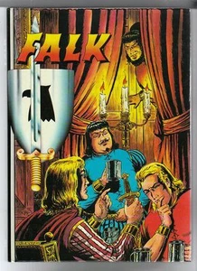Libro de tapa dura Falk n.o 8 ¡serie negra de H. Wäscher en Z 1!¡!¡! - Imagen 1 de 2