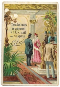 Exposition visiteurs -  - Chromo Cibils - Trade card - Imagen 1 de 2