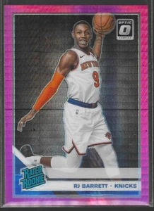 2019-20 Optic RJ Barrett #178 RC Raptors bewertet Rookie hyper pink - Bild 1 von 2