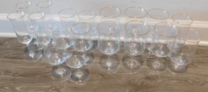 LENOX INTRIGUE PATTERN WITH GOLD TRIM YOU PICK THE GLASS MULTIPLE SHAPES - Picture 1 of 19