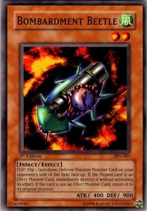 Yu-Gi-Oh TCG Bombardment Beetle PSV-087 1st Edition Regular Common Card NM - Picture 1 of 2