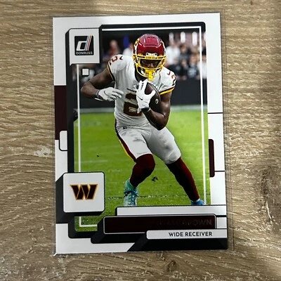 2022 Panini Donruss Dyami Brown Base Set #178 Washington Commanders - Image 1 of 2