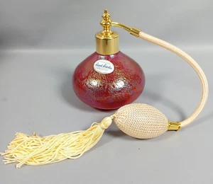 Royal Brierley Iridescent Art Glas Zerstäuber Duft Parfüm Sprühflasche unbenutzt - Bild 1 von 21
