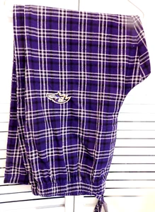 Baltimore Ravens Unisex Adult Pull-On Flannel Lounge Pants / PJ Bottoms, NWOT - Picture 1 of 2