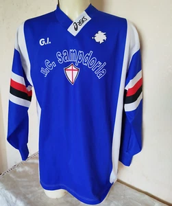 maglia allenamento sampdoria asics 1996/1997 TG XXL - Foto 1 di 4