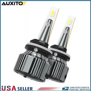 Auxito Error Free White 880 Light Bulb 4000LM 100W 892 LED Fog Driving 6000k N - Picture 1 of 9