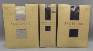 2 Ann Taylor Control Top Strumpfhosen Medium 1 Kniehoch Vintage Neu  - Bild 1 von 11