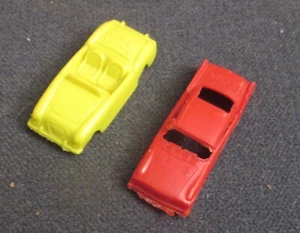 Car MPC Ho 1/87 Made IN USA Austin Healey 100 1956 Great Britain Yellow Plastic - Picture 1 of 5