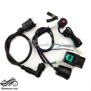 Wiring Loom Harness Kill Switch Ignition Coil CDI 110cc 125 140 cc Pit Dirt Bike - Picture 1 of 6