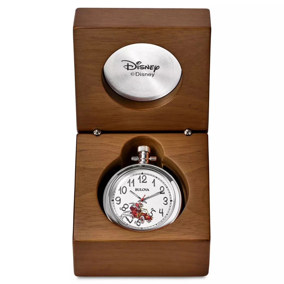 D23 Expo 2024 Disney Store Mr. Toad Bulova Pocket Watch Exclusive /700 - IN HAND - Image 1 of 2