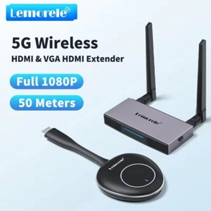 Wireless HDMI Transmitter Receiver Video Extende Kit for Laptop Projector TV - Picture 1 of 7
