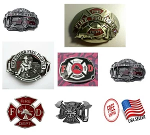 Feuerwehr Feuerwehr Metall Mode Gürtelschnallen - Bild 1 von 8