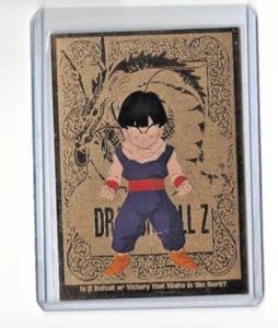 Dragon Ball Z Gohan Gold Foil Card G-8 1999 Artbox JPP/AMADA Rare DBZ CCG #066 - Picture 1 of 2