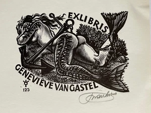 Exlibris X2 Frank Ivo van Damme - Bild 1 von 1