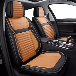 Universal Car Seat Cover, Breathable and Waterproof Faux Leather Automotive Seat - Picture 1 of 12