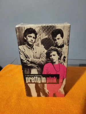 Pretty in Pink (1986) Molly Ringwald Andrew McCarthy  Sealed VHS  Watermarks  - Image 1 of 4