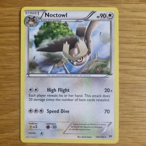 NOCTOWL 120/162 POKEMON KARTE (XY BREAKTHROUGH SET) RARE - Bild 1 von 7