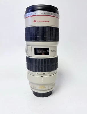 * EX+ * Canon EF 70-200mm f/2.8 L IS USM com tampas e anel tripé! - Imagem 1 de 4