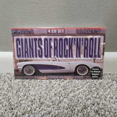 Giants of Rock 'n' Roll by Various Artists (CD, 4-disc set w/ slip cover) - Image 1 of 4