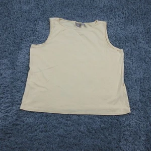 Chicos Tank Top Womens 3XL Beige Sleeveless Lightweight Extra Large Summer Shirt - Bild 1 von 13
