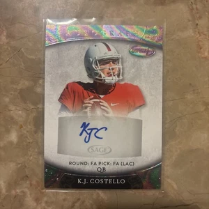 2021 SAGE Aspire #ASP-23 KJ Costello Rainbow Autograph - Picture 1 of 6