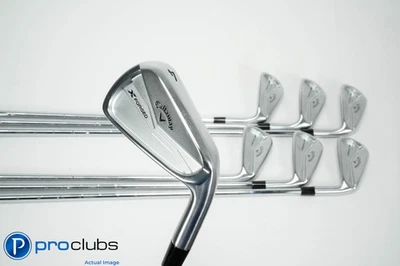 Nice Callaway JAPAN '24 X-Forged 4-PW IRON SET - NSPro Stiff Flex Steel 460820 - Image 1 of 4