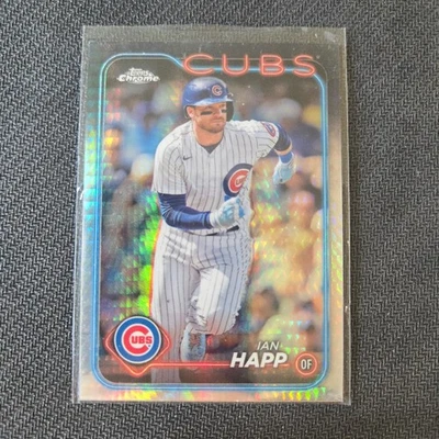 2024 Topps Chrome - Ian Happ #184 Prism Refractor - Image 1 of 2