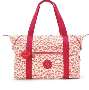 Kipling ART M Travel Tote - Latin Cheetah RRP £107 - Picture 1 of 8