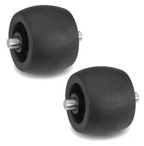 2x Rueda de rodillo delantera Shark original RV912S, RV9156WXUS, RV915S, RV990, RV991 - Imagen 1 de 2