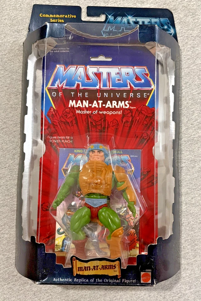 Mattel 28995 Masters of The Universe Commemorative Series I Man at Arms Limited