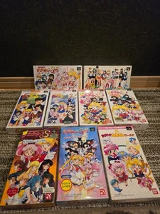Bishoujo Senshi Sailor Moon Super Famicom SFC 9 Game Lot Full Set NTSC-J Rare - Picture 1 of 17