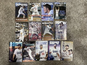 Dodger Insider Clayton Kershaw 2011-2025 Playbill Program Lot of 13 - Picture 1 of 8