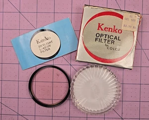 Nice vintage KENKO 58MM Skylight lens filter in box and case - Picture 1 of 3