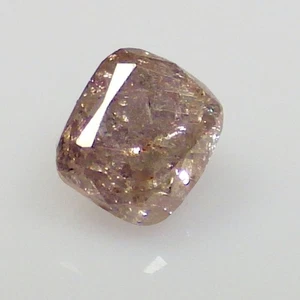 0.11 Ct Resplendent Radiant (2 x 2 MM) 100% Natural Argyle Purplish Pink Diamond - Picture 1 of 7