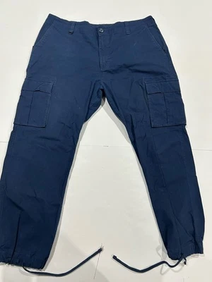 Nike SB Pants Mens Size 40 Blue Ripstop Cargo Skater Surfer Grunge Swoosh - Image 1 of 4