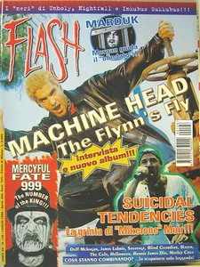 FLASH n.126 MARDUK MACHINE HEAD SUICIDAL TENDENCIES MERCYFUL FATE TESTAMENT - Picture 1 of 1