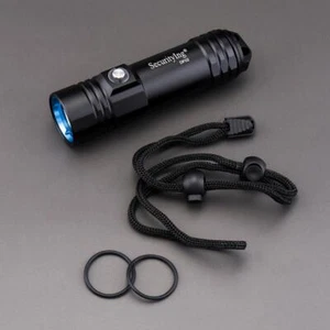 Scuba Diving Flashlight Dive Torch Light IPX8 Waterproof LED Underwater 80M - Picture 1 of 12