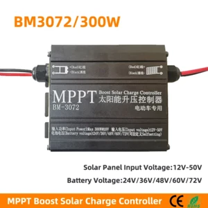 MPPT 300W 400W 600W 24V/36V/48V/60V/72V Solar Boost Charge Controller for Electr - Picture 1 of 15