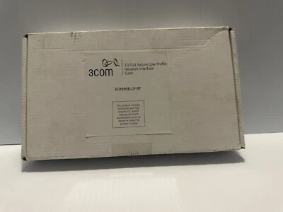 3COM 10/100 Secure Low Profile 3CR990B-LP-97 Network Interface Card - Image 1 of 4