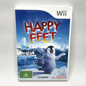 Happy Feet Nintendo Wii Game PAL Region 4 Original Manual Tested TRACKED POST - Picture 1 of 6