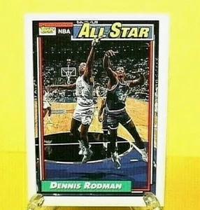 Dennis Rodman 1991-92 Topps *All-Star* Collectible NBA Card No. 117 - Picture 1 of 2