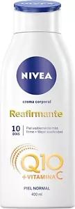 NIVEA Crema Corporal Humectante y Reafirmante Q10 (400 ml) - 48 Horas - Picture 1 of 6