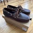 Timberland Classic Amherst 2-Eye Women’s 8M Brown Leather Boat Shoes Lace 72333