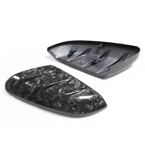 Cubierta de espejo de carbono seco forjado para Honda Civic Type-R FK8 ESPEJO DE FIBRA DE CARBONO - Imagen 1 de 8