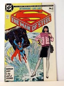 DC Comics The Man Of Steel Issue #2 Introducing Lois Lane 1986 - Picture 1 of 2