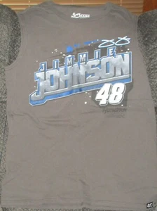 Jimmie Johnson Nascar Double Sided SLEEVELESS T Shirt Size M Chase Authentics - Picture 1 of 7
