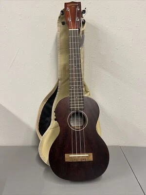 Gretsch Guitars G9110-L Long-Neck Concert Acoustic-Electric Ukulele Vintage Mah - Image 1 of 4